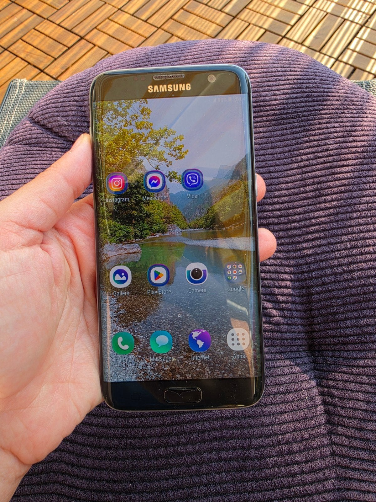 Samsung Galaxy S7 edge, perfecte conditie!, Ophalen of Verzenden, 6 megapixel of meer, Zwart