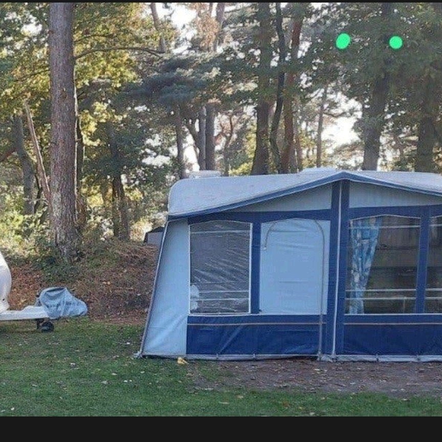 isabella venture twilight voortent met fiberglas stokken, Caravans en Kamperen, Ophalen, Gebruikt