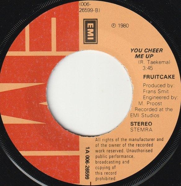 Fruitcake - my feet wont move, Cd's en Dvd's, Ophalen of Verzenden, Gebruikt, Pop