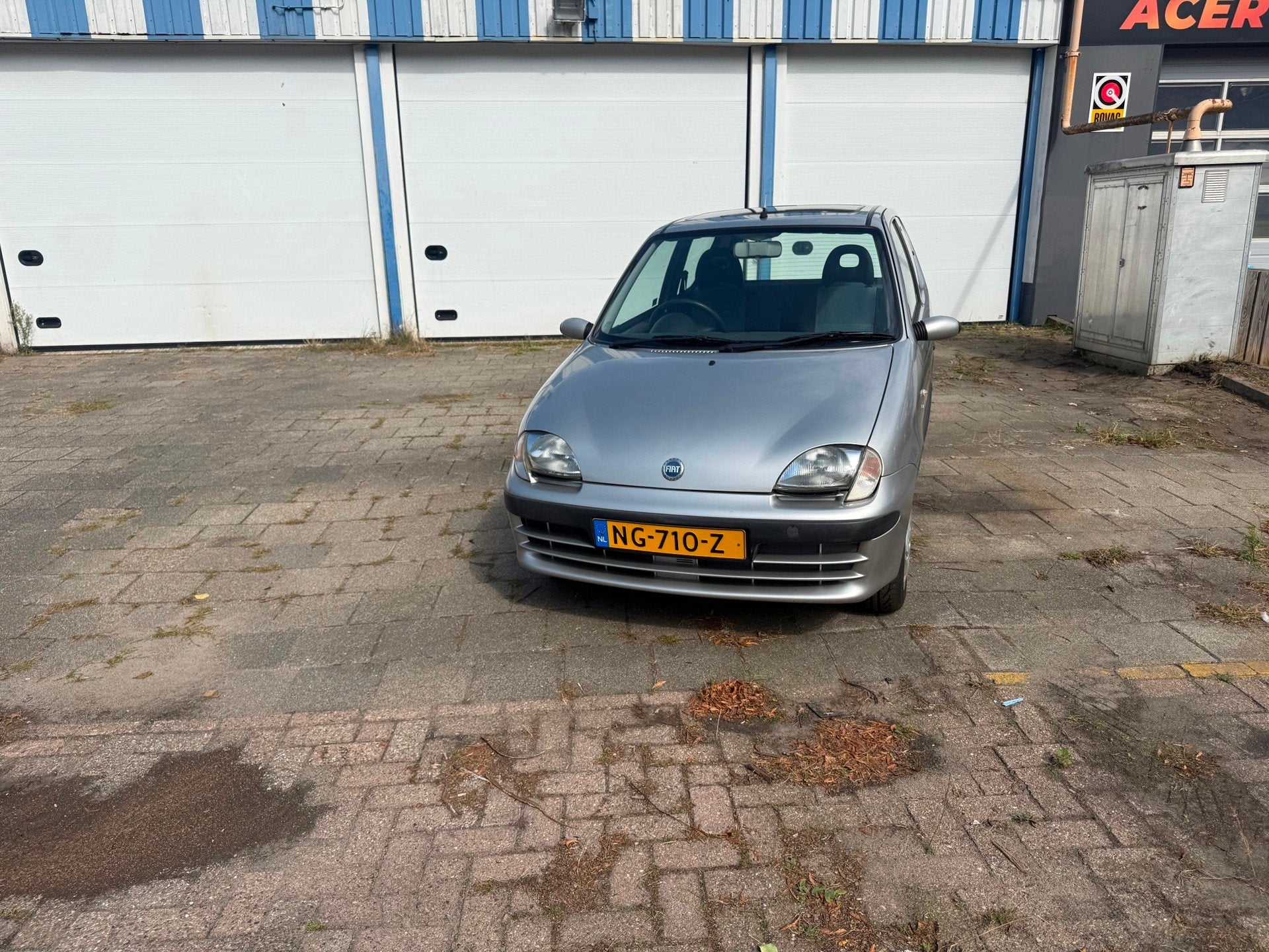 Fiat Seicento 1.1 Sporting, Auto's, Voorwielaandrijving, Elektrische ramen, Handgeschakeld, 710 kg