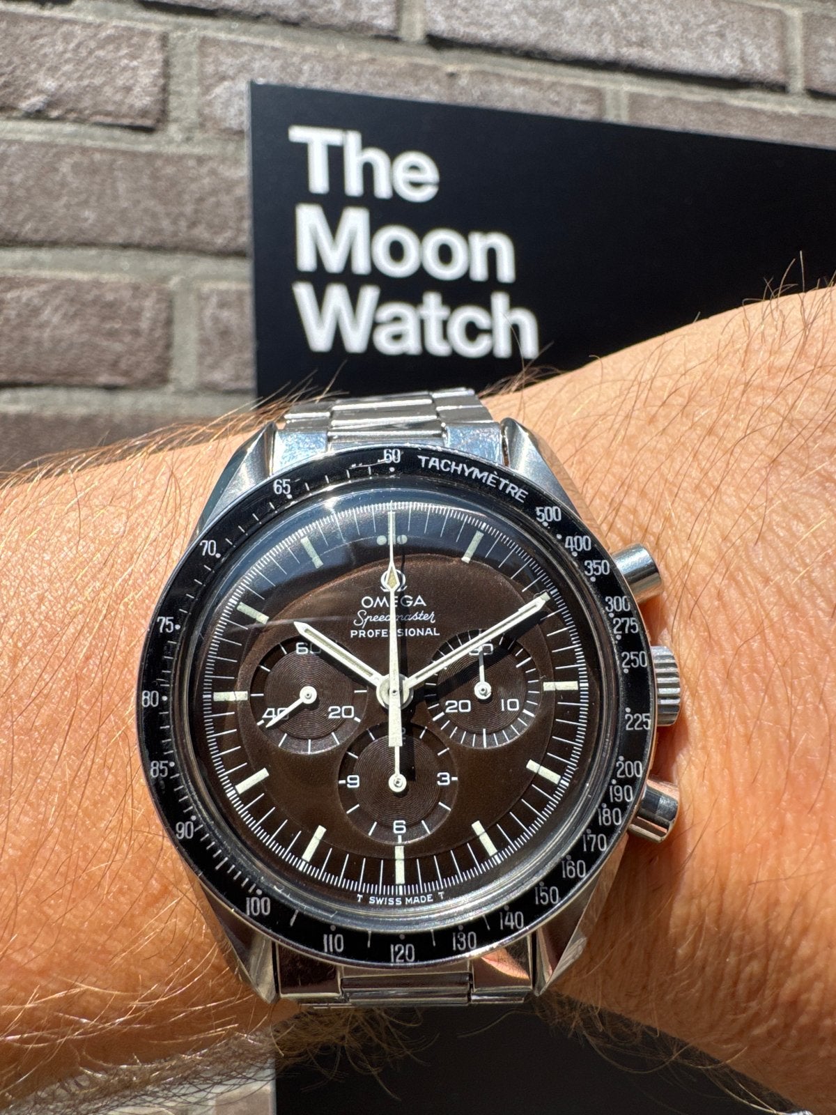 Omega Speedmaster Professional Moonwatch 145.022 69st, Staal, Gebruikt, Staal, Polshorloge