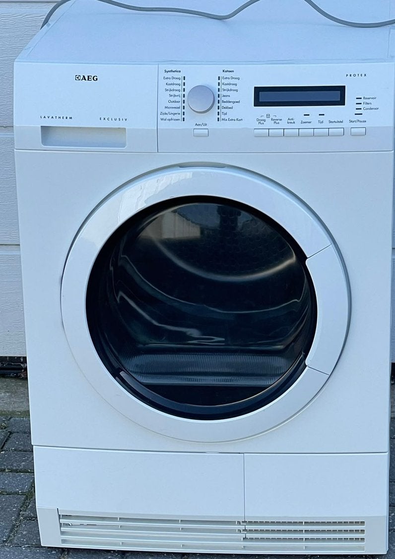Prachtige,AEG PROTEX Warmtepompdroger 8KG in top staat A+++!, Witgoed en Apparatuur, Wasdrogers, Ophalen, 8 tot 10 kg, Zo goed als nieuw