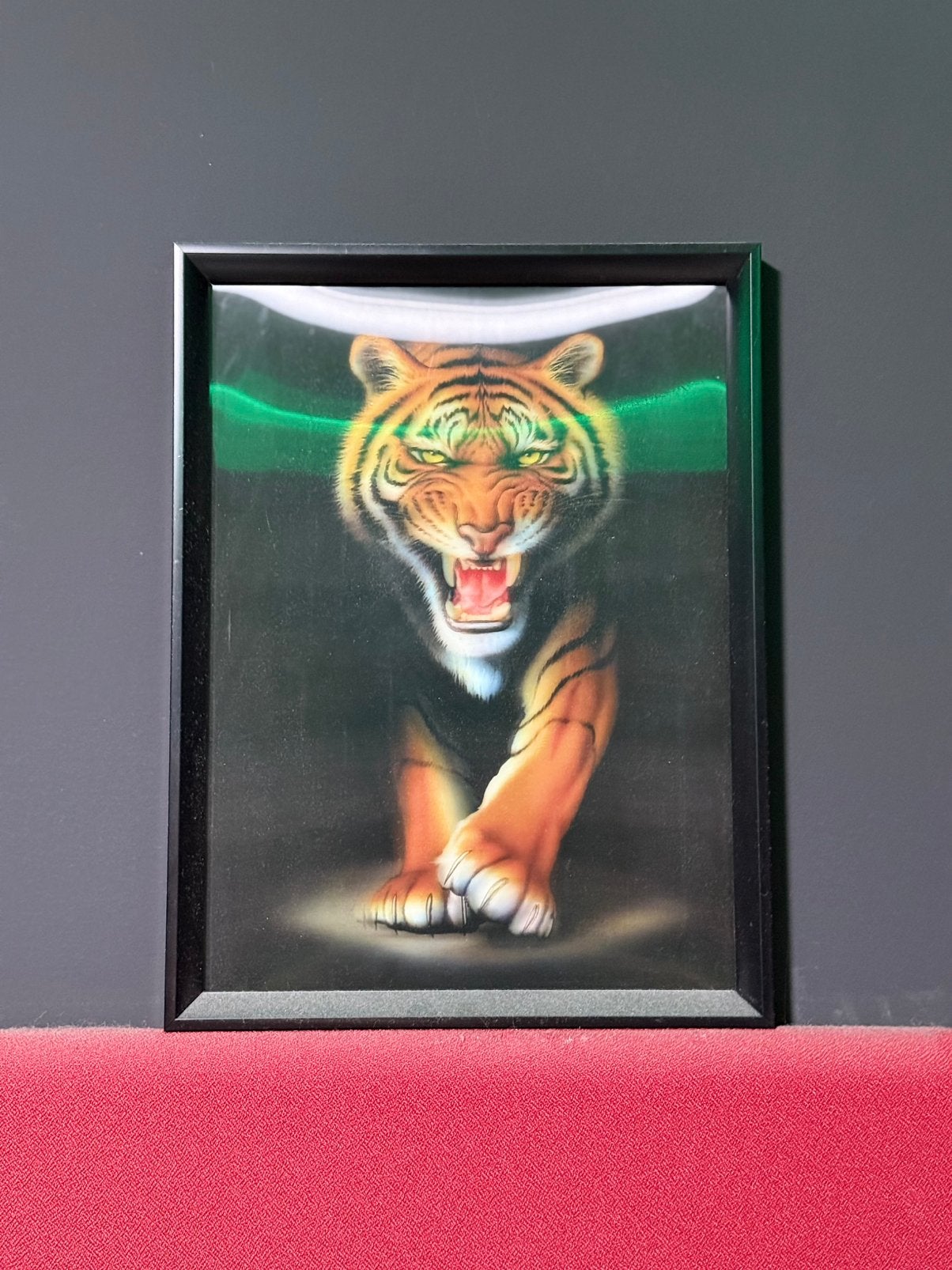 Set van 3 ingelijste posters – BMW G80 M3, Audi RS6 & Tijger, Ophalen of Verzenden, Zo goed als nieuw