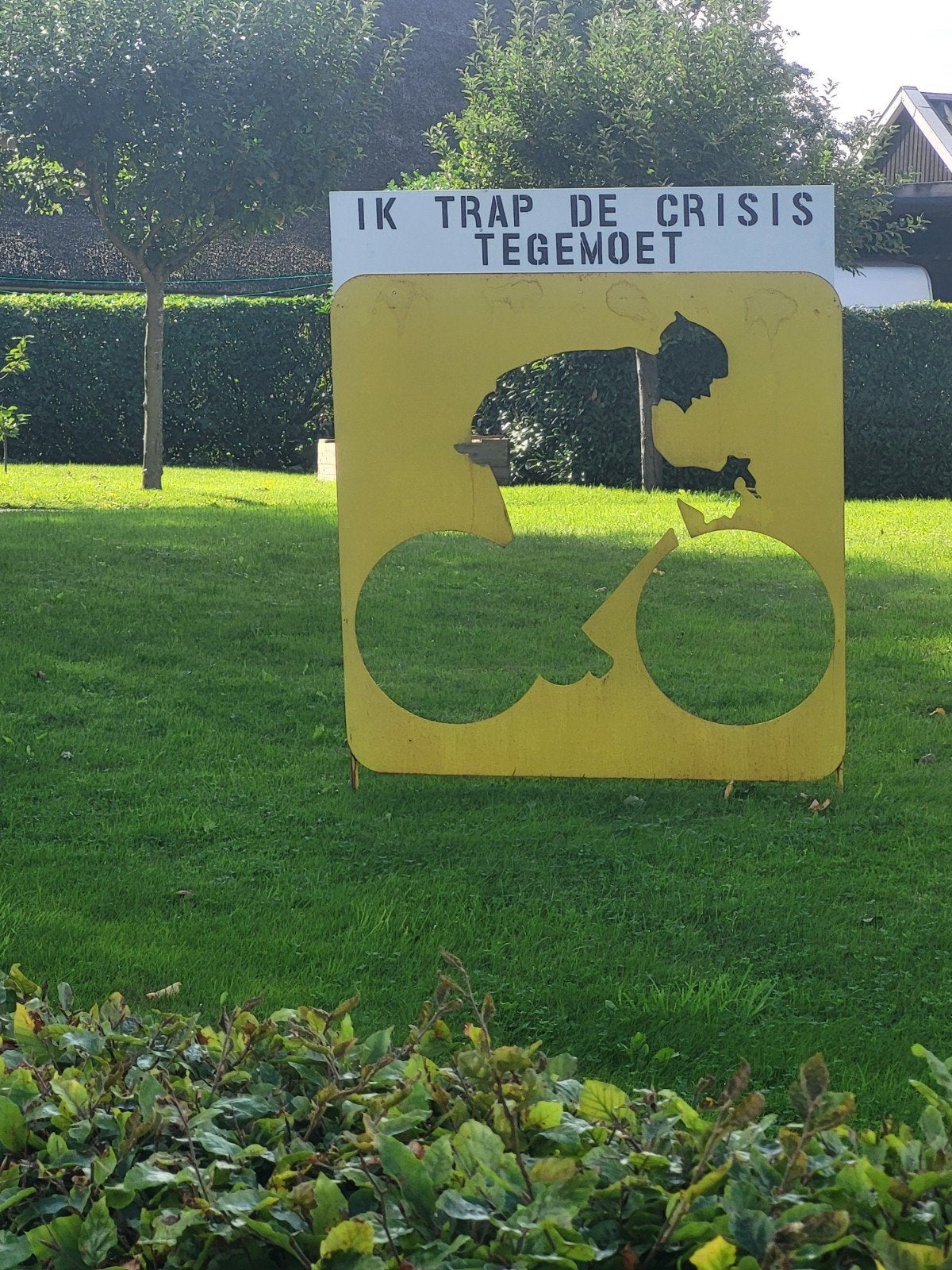 straatversiering, Ophalen