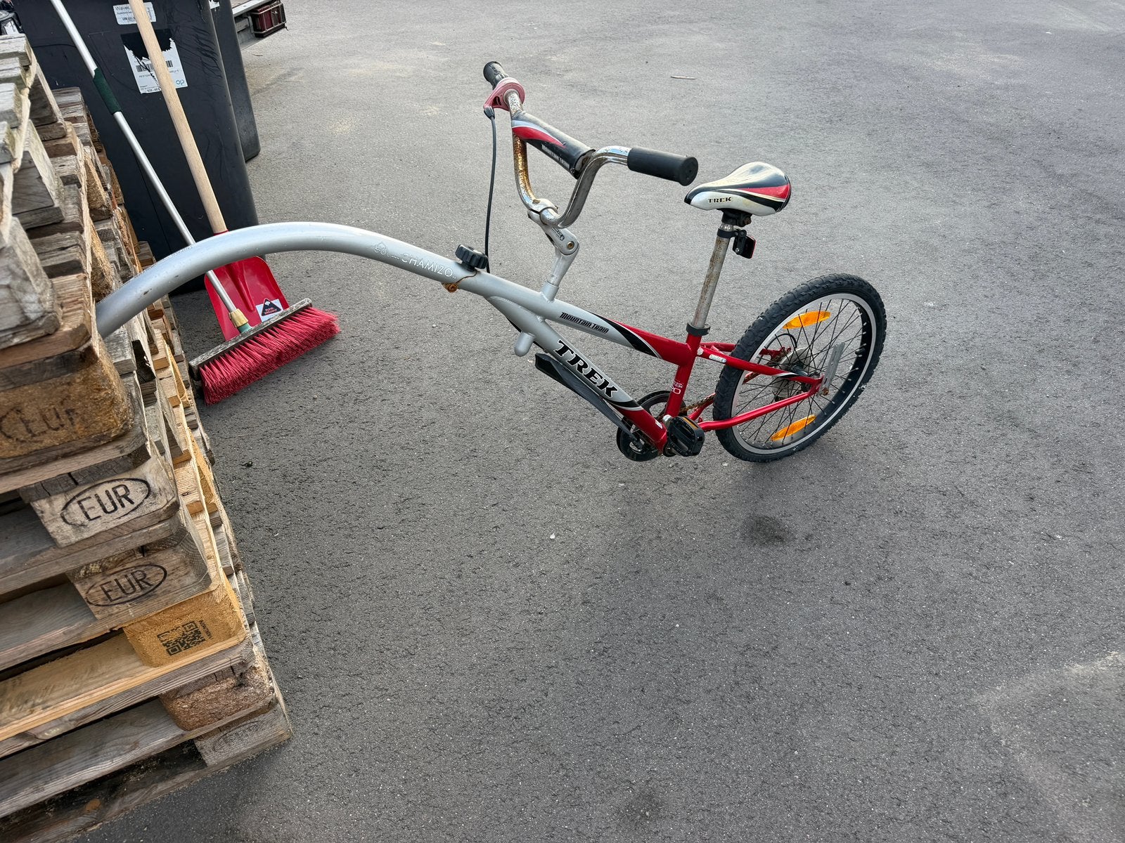 Kinder aanhang fiets, Fietsen en Brommers, Ophalen, Gebruikt