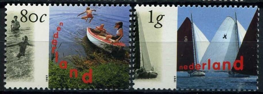 1727-1728 (jaar 1997) Nederland Waterland, Ophalen of Verzenden, Na 1940, Postfris