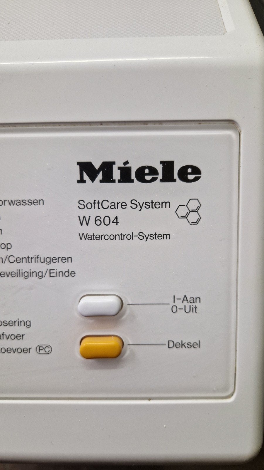 Miele W 604 Bovenlader Wasmachine - SoftCare System, Witgoed en Apparatuur, Wasmachines, Ophalen, 6 tot 8 kg, Bovenlader, Wolwasprogramma