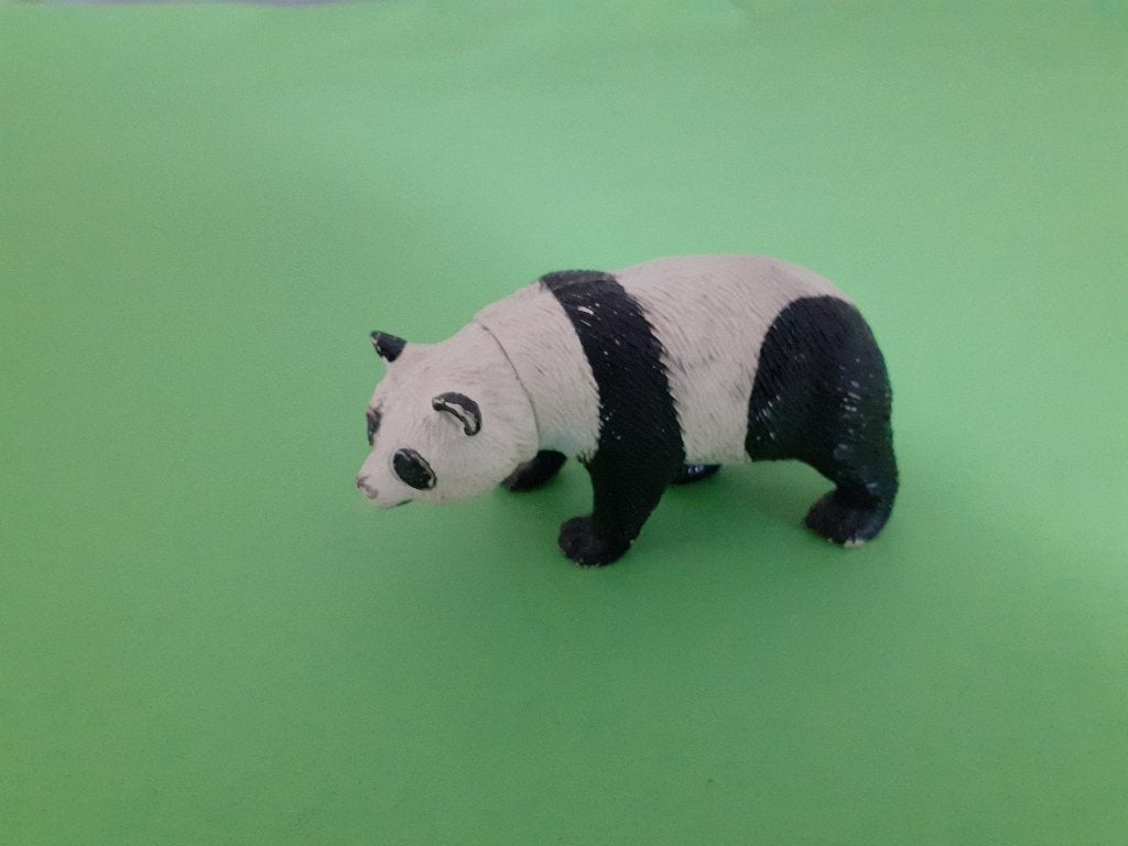 Panda, dierfiguur, 8 cm, Verzamelen, Dierenverzamelingen, Ophalen of Verzenden, Gebruikt, Overige soorten, Beeldje of Figuurtje