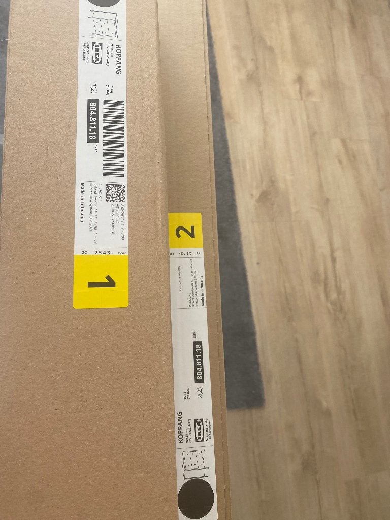 ikea kast lade kast bruin, Ophalen, Nieuw
