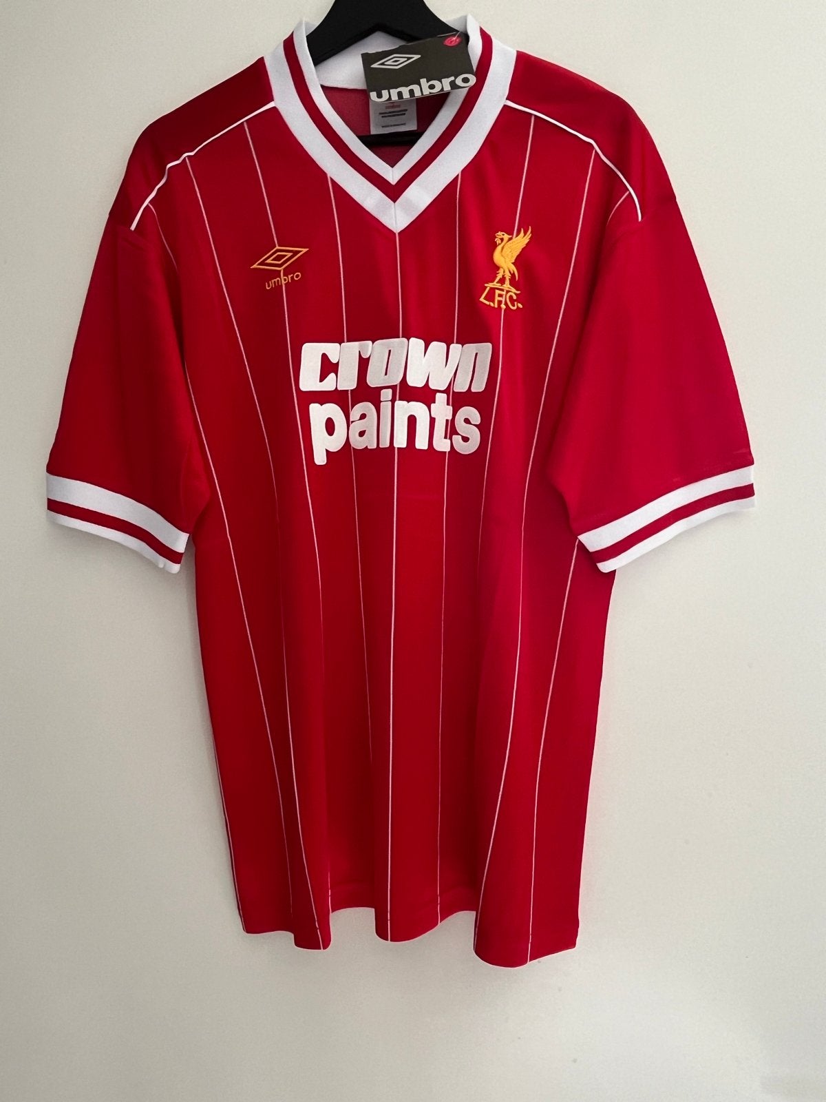 Vintage Liverpool FC Voetbalshirt - Maat M, Maat 48/50 (M), Ophalen of Verzenden, Zo goed als nieuw, Voetbal