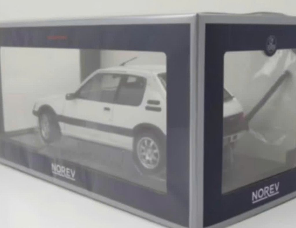 Peugeot 205 GTi 1.9 1989 Meije WIT 1/18 NOREV ref. 184842, Verzenden, Nieuw, Auto, Norev
