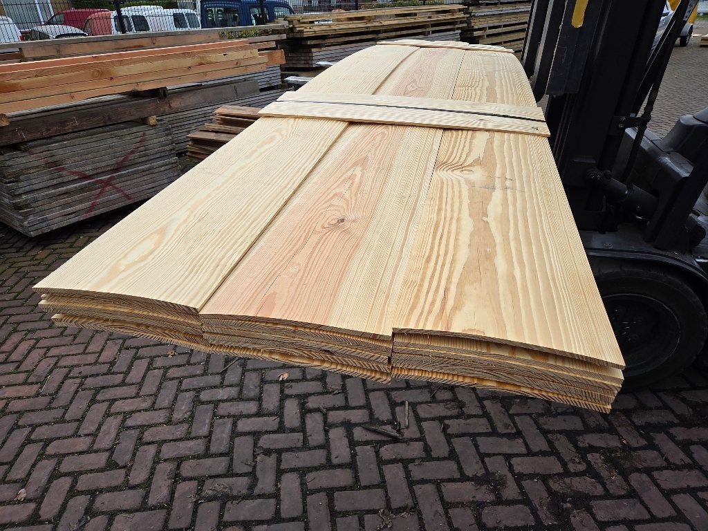 25.9 m² Lariks Planken  – 28,8 cm Breed - nr: TP281, Ophalen, Nieuw, 250 cm of meer, Planken