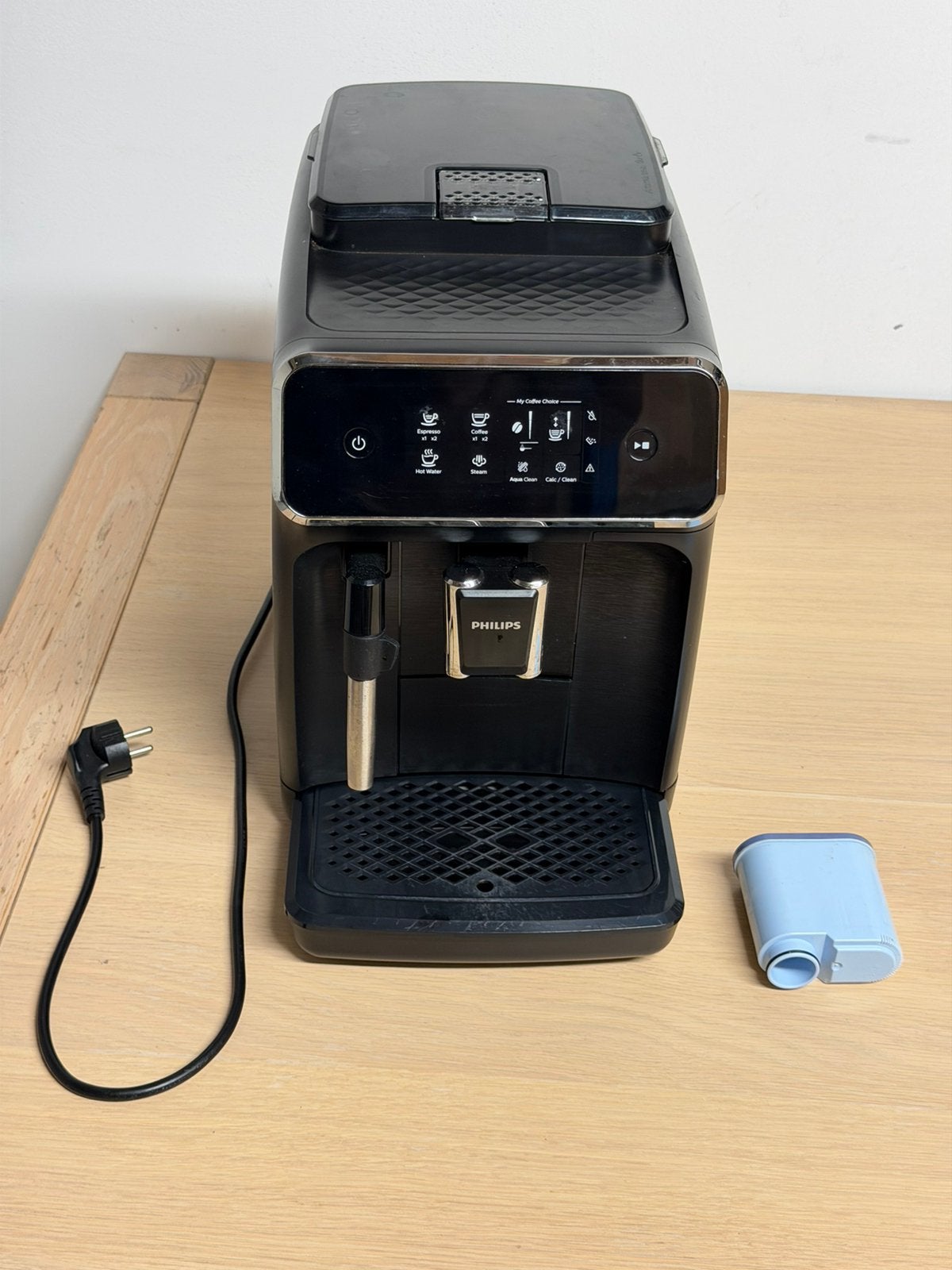 Philips 2200 bonen Koffiemachine koffiezetapparaat + filters, Stoompijpje, Gebruikt, Ophalen of Verzenden, H