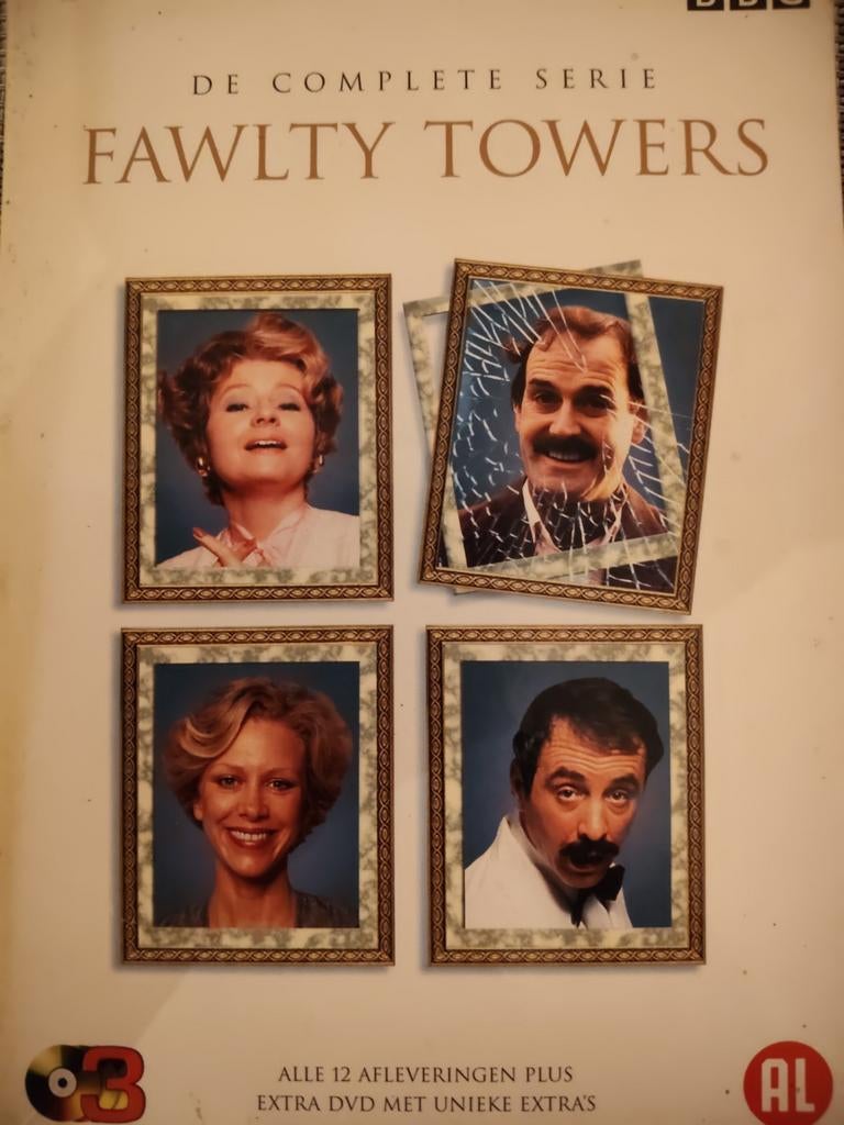 Fawlty Towers De Complete Serie Dvd set NL ZGAN, Alle leeftijden, Boxset, Ophalen of Verzenden, Zo goed als nieuw
