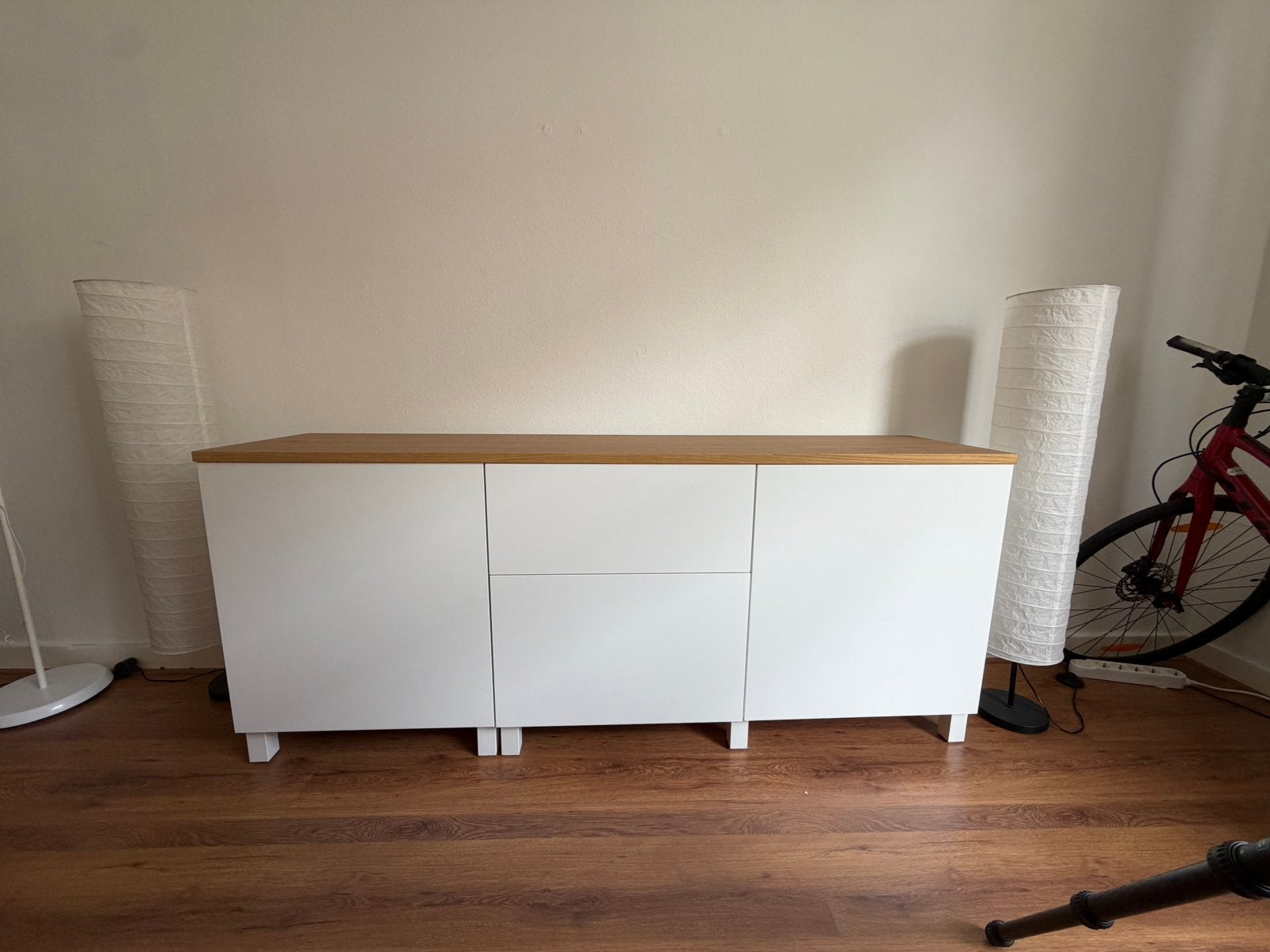 Besta ikea kast met lades wit/Lappviken 180x42x76 cm, Ophalen, Zo goed als nieuw, 25 tot 50 cm, 50 tot 100 cm