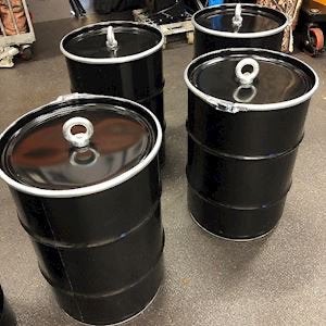 6x Tentgewichten, betondrums, balastgewicht a 100 kg, Ophalen, Zo goed als nieuw, Overige