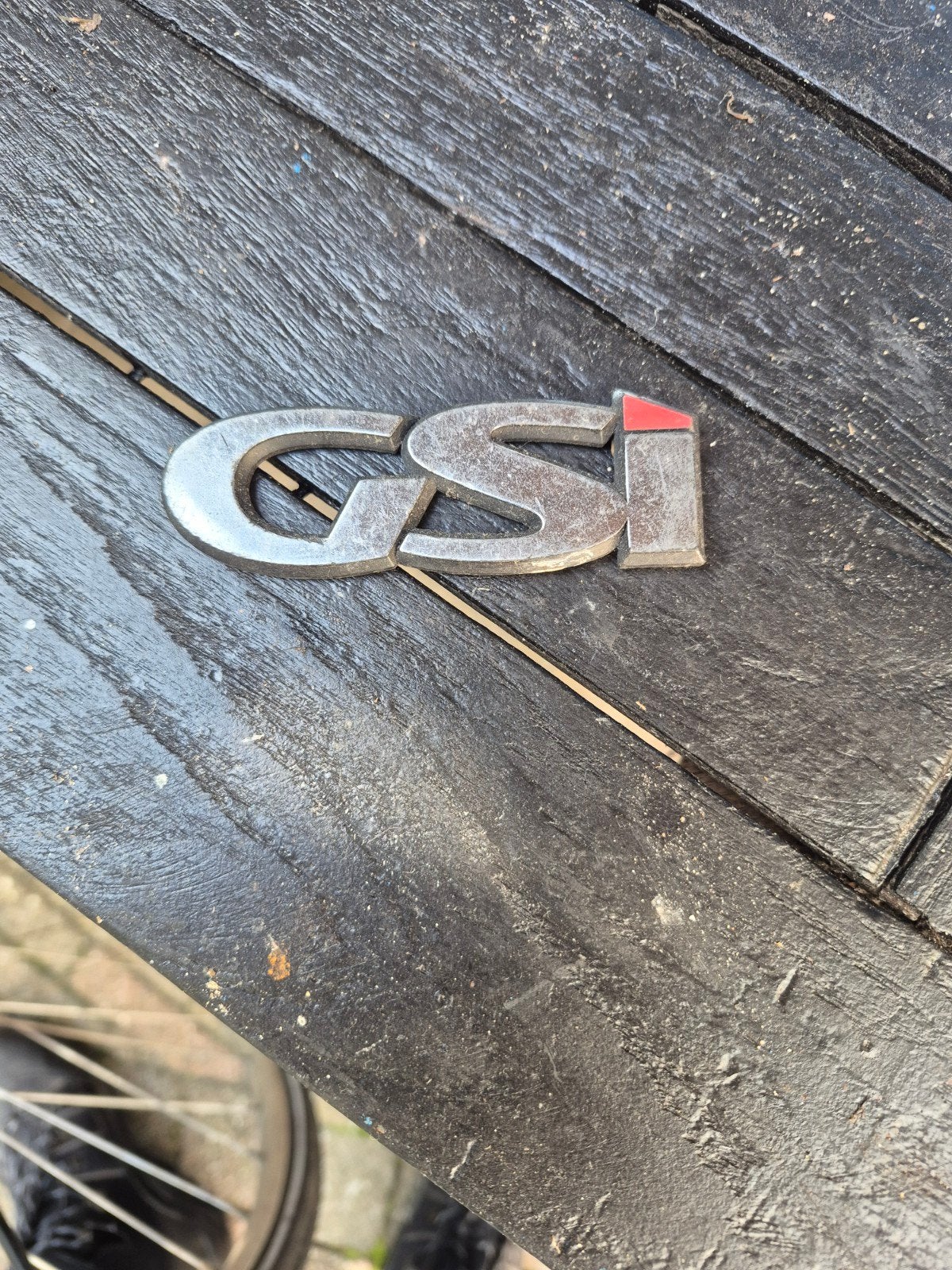 Opel GSI Embleem - Origineel en in goede staat, Ophalen of Verzenden, Gebruikt, Opel