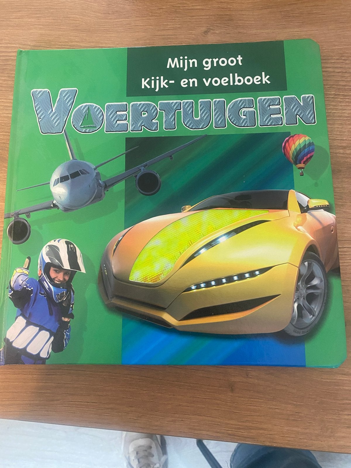 Mijn groot Kijk- en voelboek Voertuigen, Non-fictie, Jongen of Meisje, Ophalen of Verzenden, Zo goed als nieuw