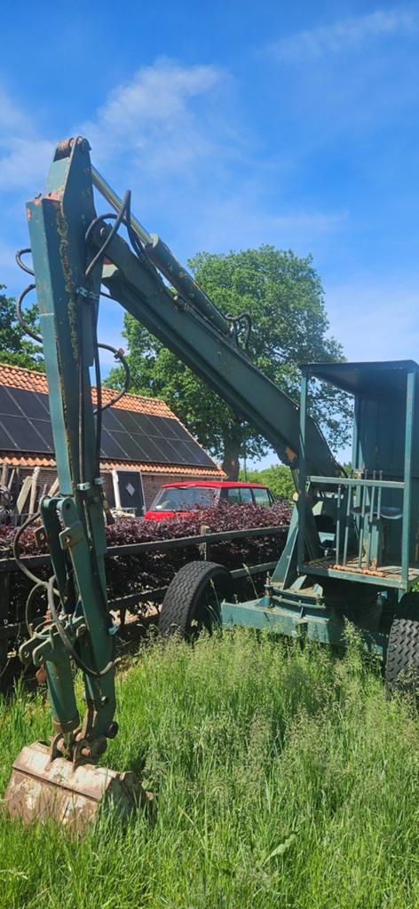 Atlas getrokken kraan, Zakelijke goederen, Agrarisch | Werktuigen, Ophalen of Verzenden, Grondbewerking