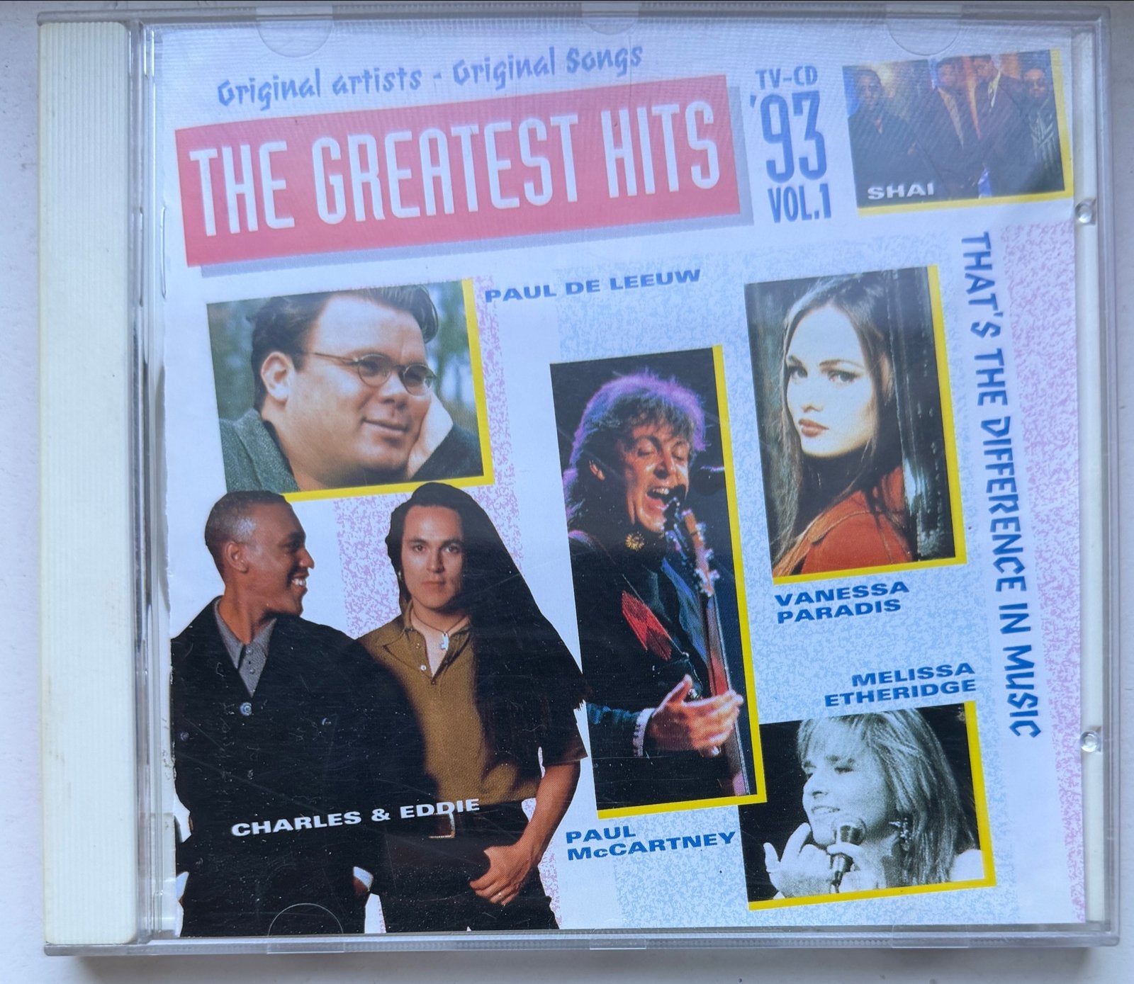 The Greatest Hits '93 Vol. 1 - Diverse Artiesten CD, Ophalen of Verzenden, Gebruikt, Pop, Verzamelalbum