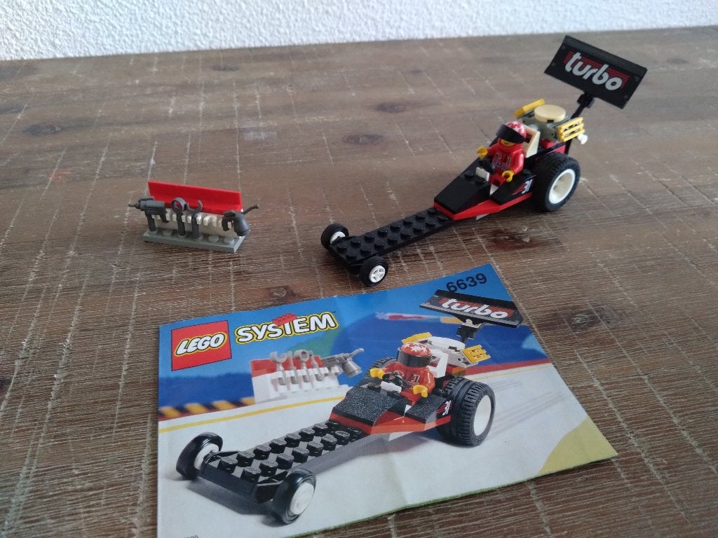 lego 6639 raven racer, Gebruikt, Overige thema's, Lego, Ophalen of Verzenden
