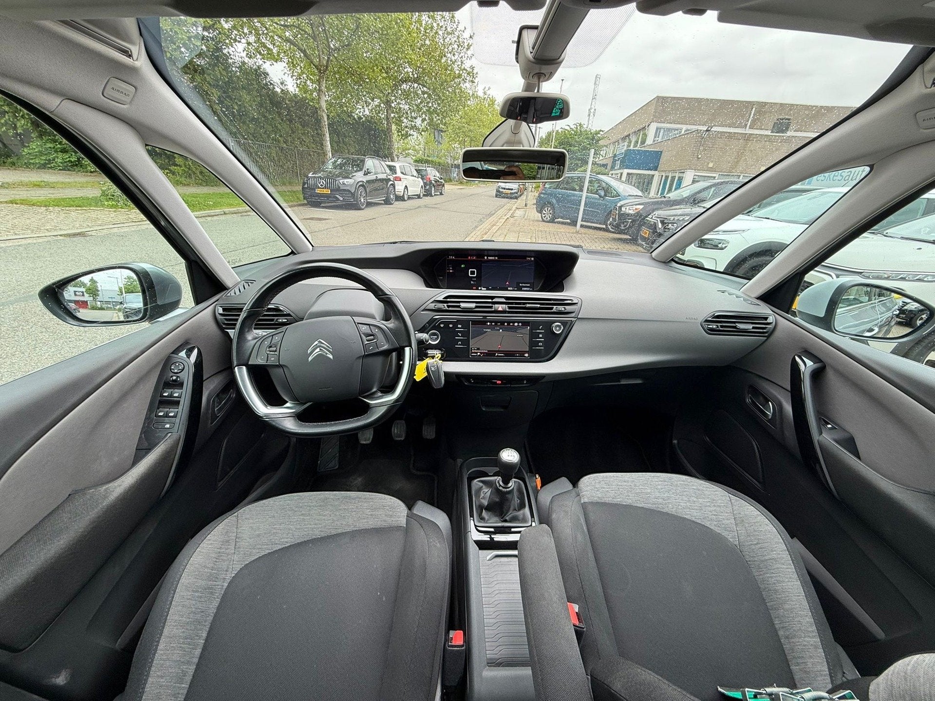 Citroen C4 Picasso 1.2 PureTech Feel, Navi, NAP Dealer auto, Stof, Gebruikt, Euro 6, 1199 cc
