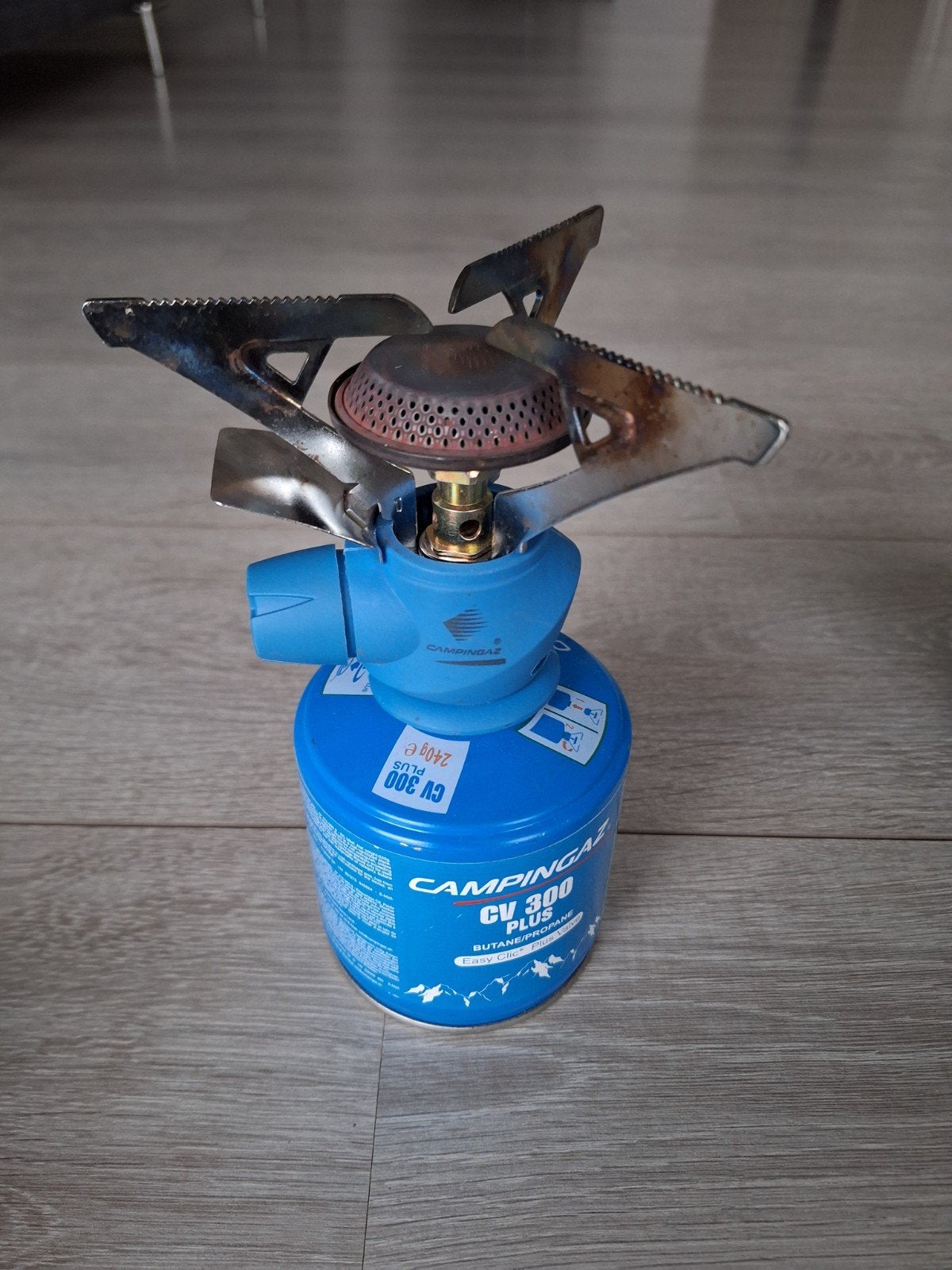 Campingaz kookpitje inclusief 3 gasflessen, Ophalen, Gebruikt