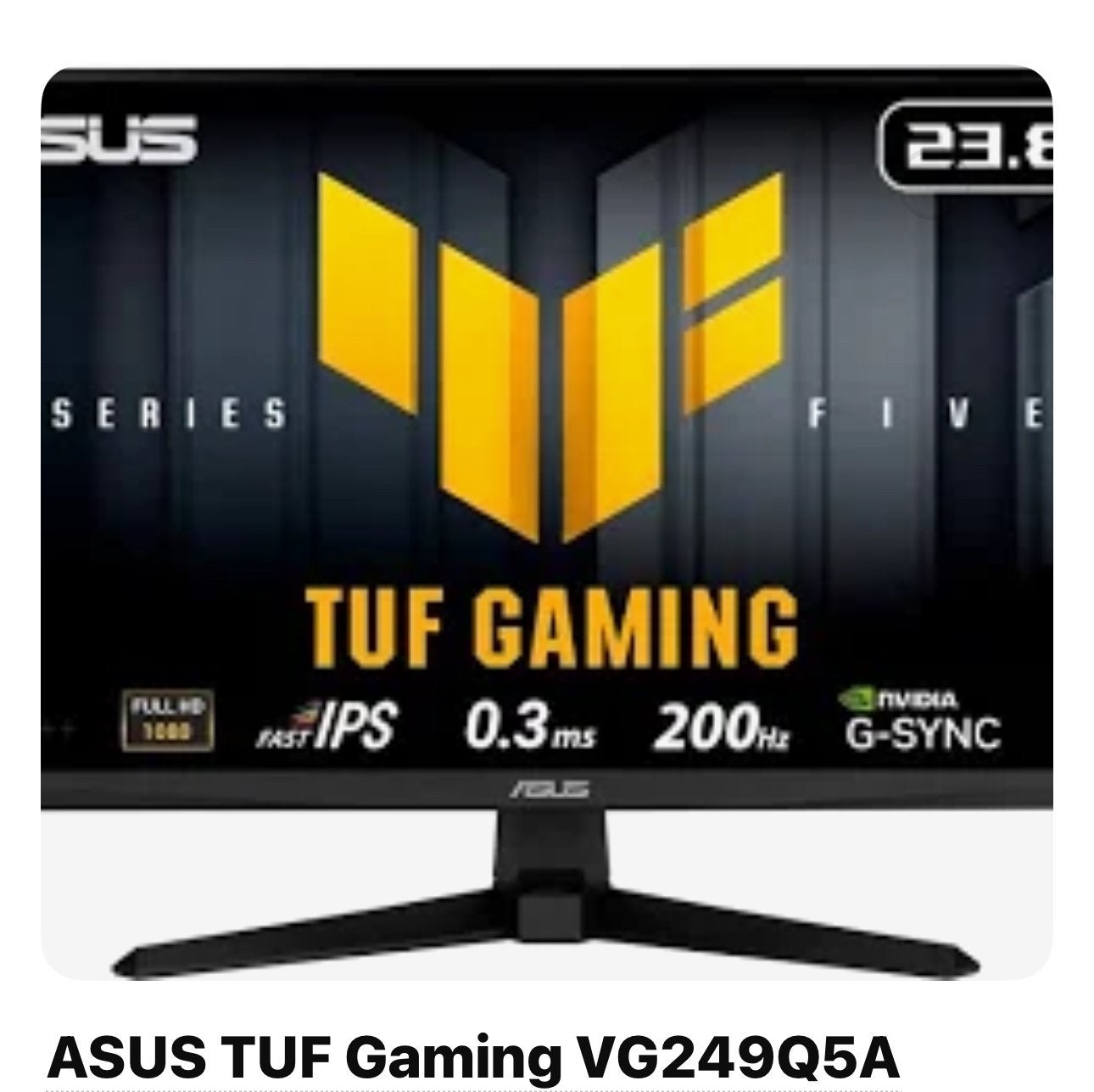 ASUS 27” Gaming Monitor – Full HD / 165Hz  Zo goed als nieuw, Computers en Software, Monitoren, Ophalen