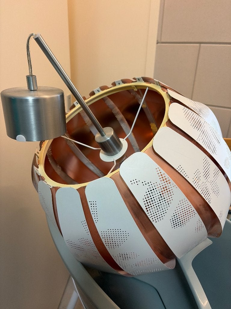 IKEA Hanglamp - Wit rosé GRATIS, Ophalen, Gebruikt, Kunststof