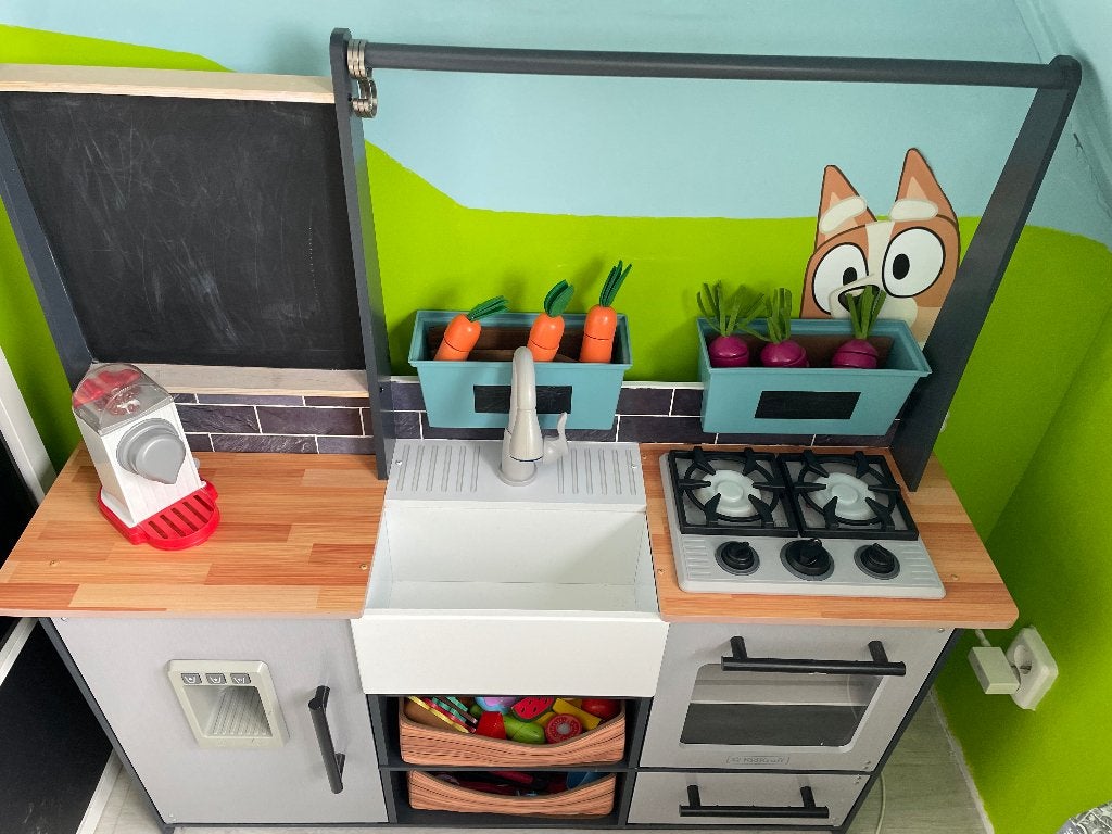 Kidscraft speelkeuken, Ophalen, Gebruikt, Toebehoren