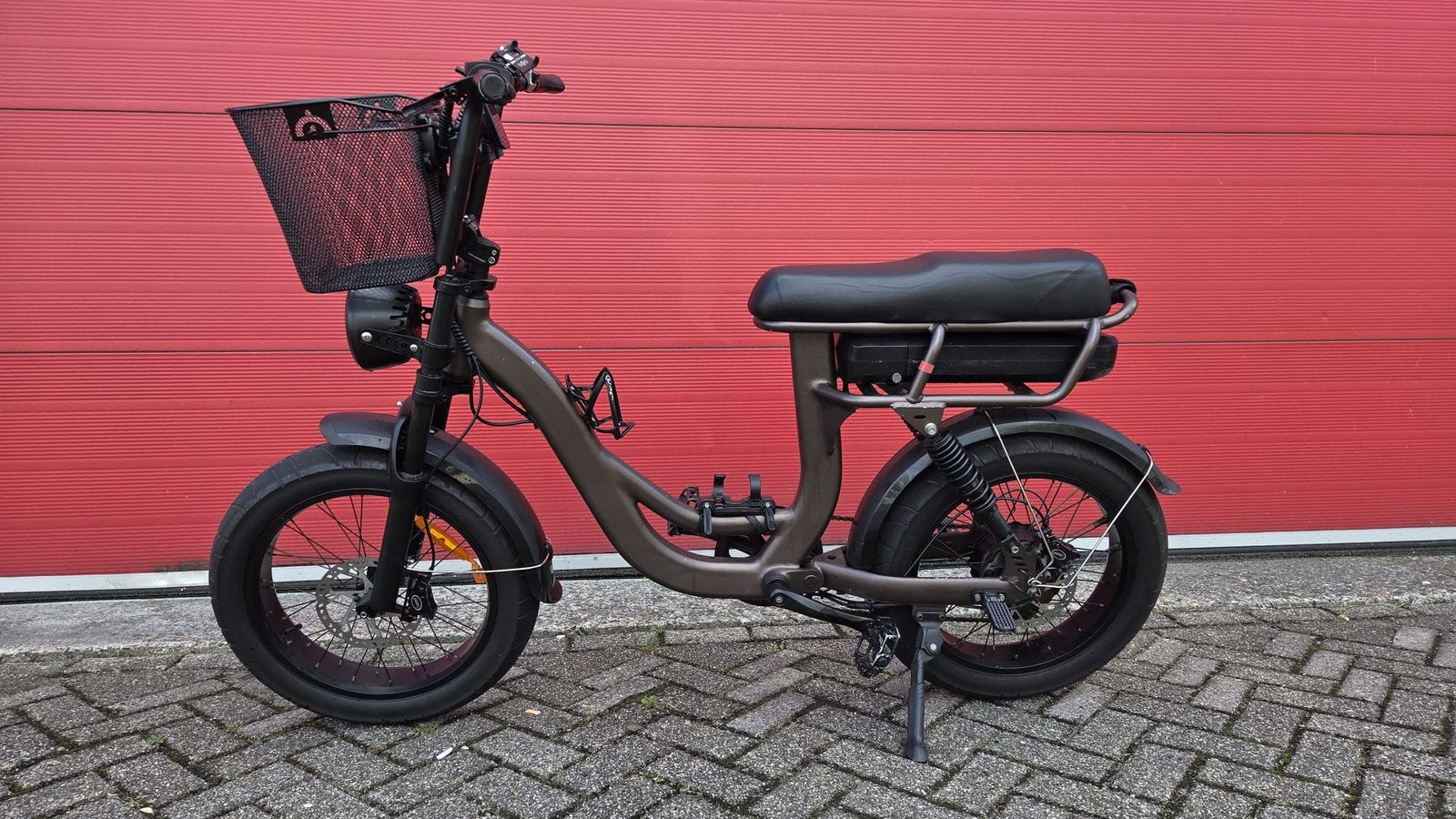 Kick&Move EB8 Fatbike – Bronze, Ophalen of Verzenden, Zo goed als nieuw, Minder dan 30 km per accu, Overige merken