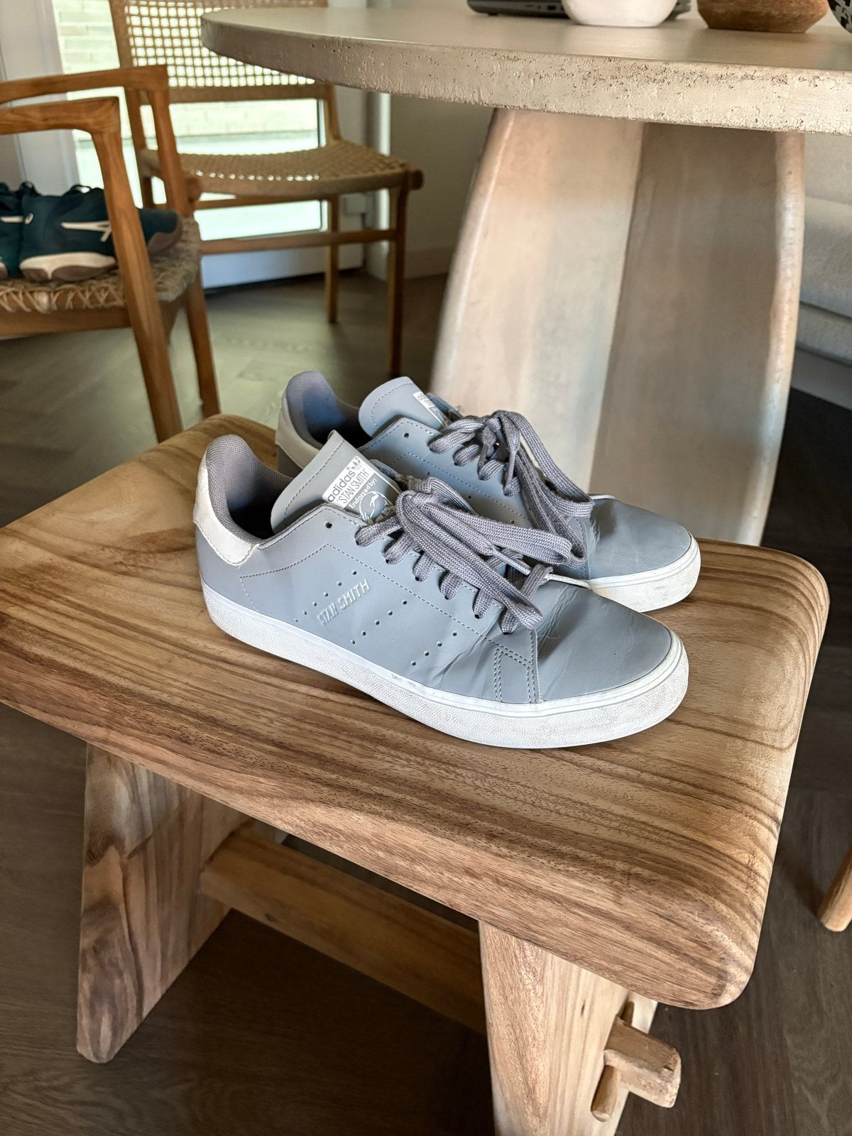 Adidas Stan Smith sneakers - grijs - maat 42, Kleding | Heren, Schoenen, Zo goed als nieuw, Sneakers of Gympen, Overige kleuren