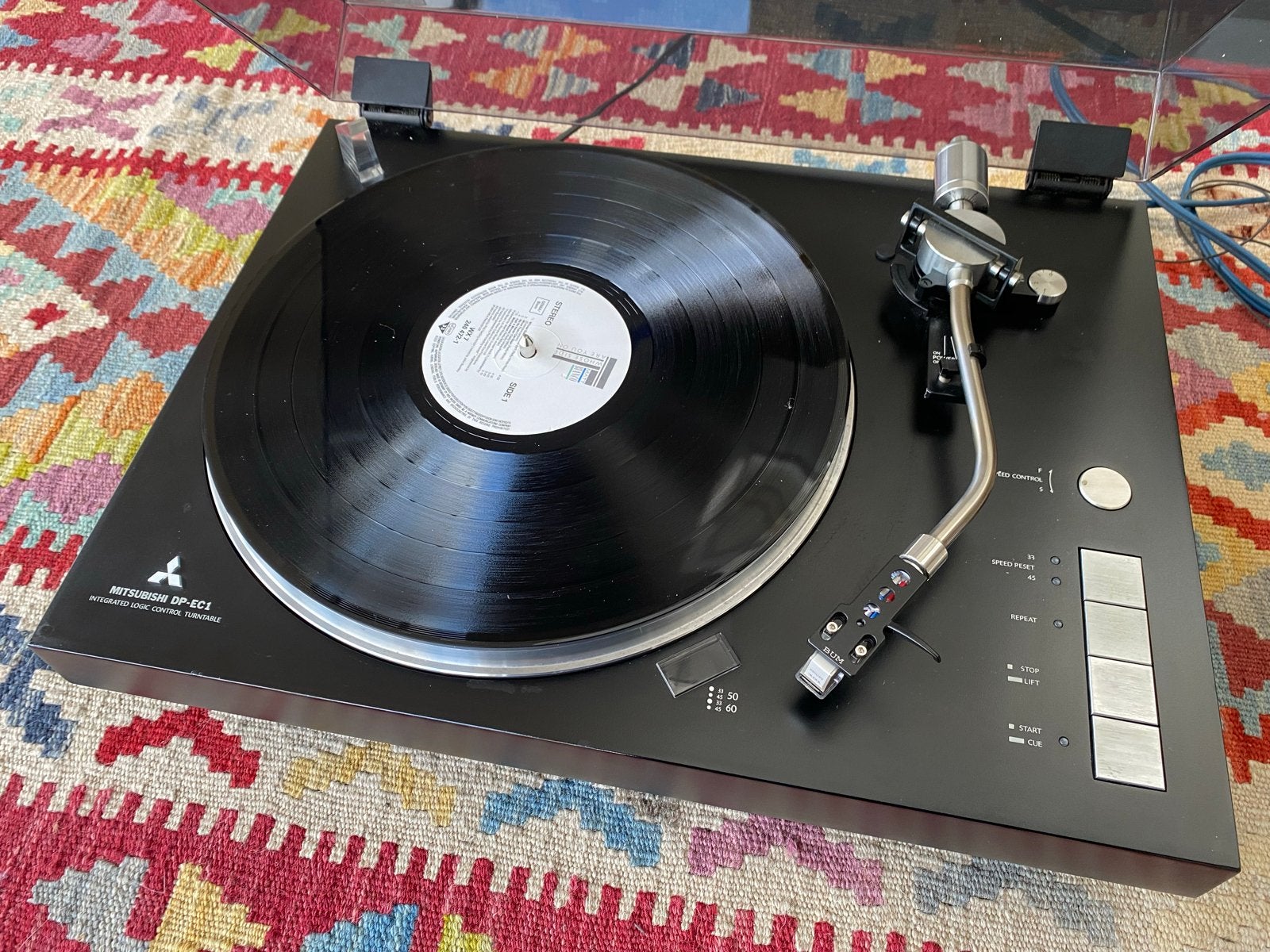 Mitsubishi DP-EC1 High-end vintage platenspeler, Ophalen, Gebruikt, Platenspeler, Overige merken