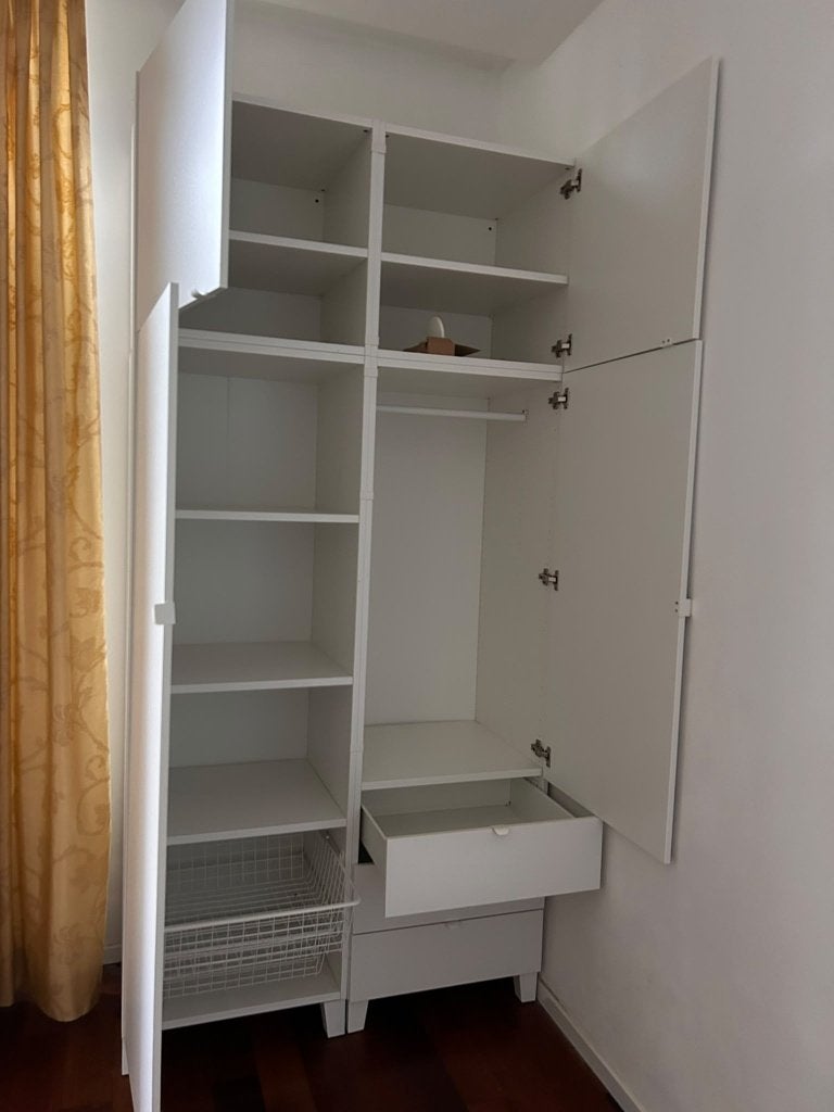 Ikea PAX kast 2,5m hoog, Ophalen, Kunststof, Gebruikt, 200 cm of meer