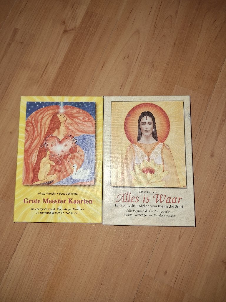Grote Meester Kaarten & Alles is Waar Ulrike Hinrichs, Boeken, Ophalen of Verzenden, Zo goed als nieuw, Spiritualiteit algemeen