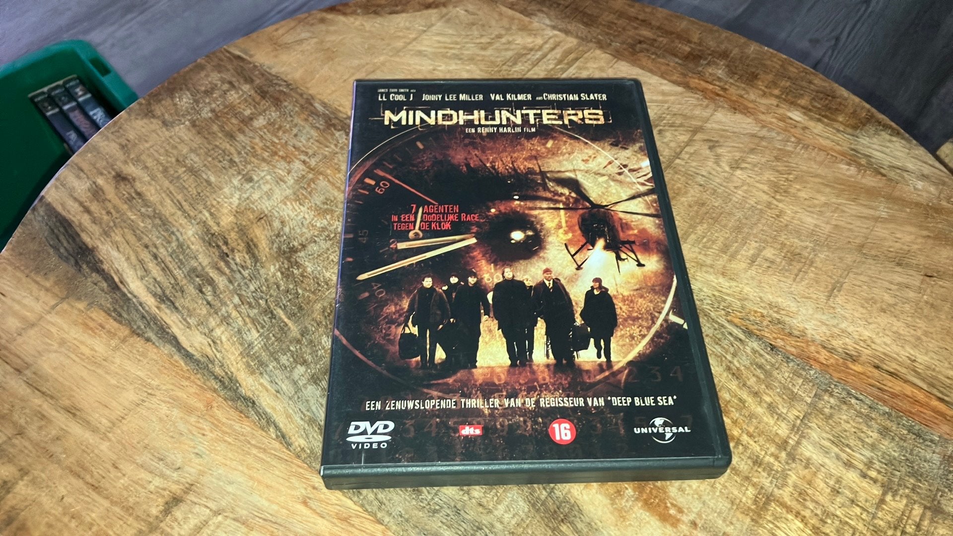 Mindhunters dvd, Ophalen of Verzenden, Zo goed als nieuw, Overige genres