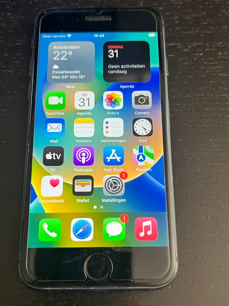 Zeer nette Iphone 8 256Gb Spacegray + spigen case/standaard, Telecommunicatie, Mobiele telefoons | Apple iPhone, 256 GB, Gebruikt