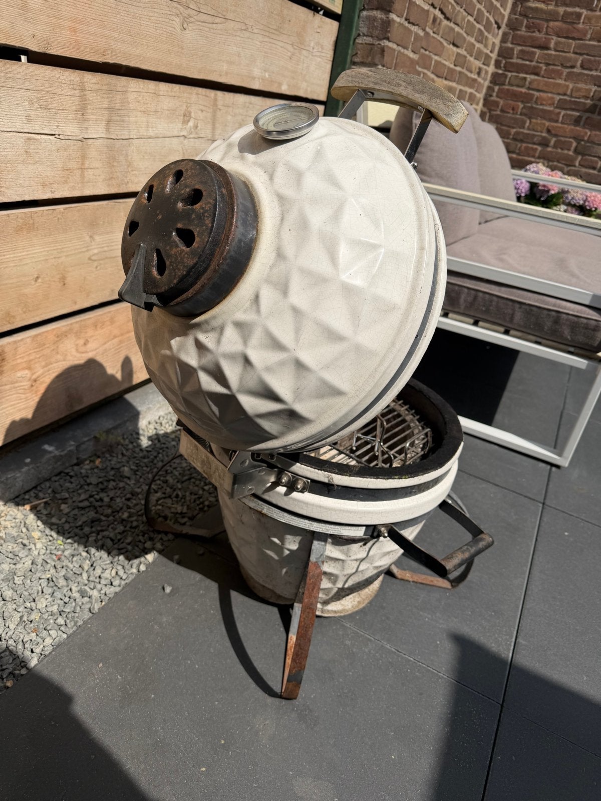 Keramische Kamado BBQ - Compact en Gebruikt, Ophalen, Gebruikt