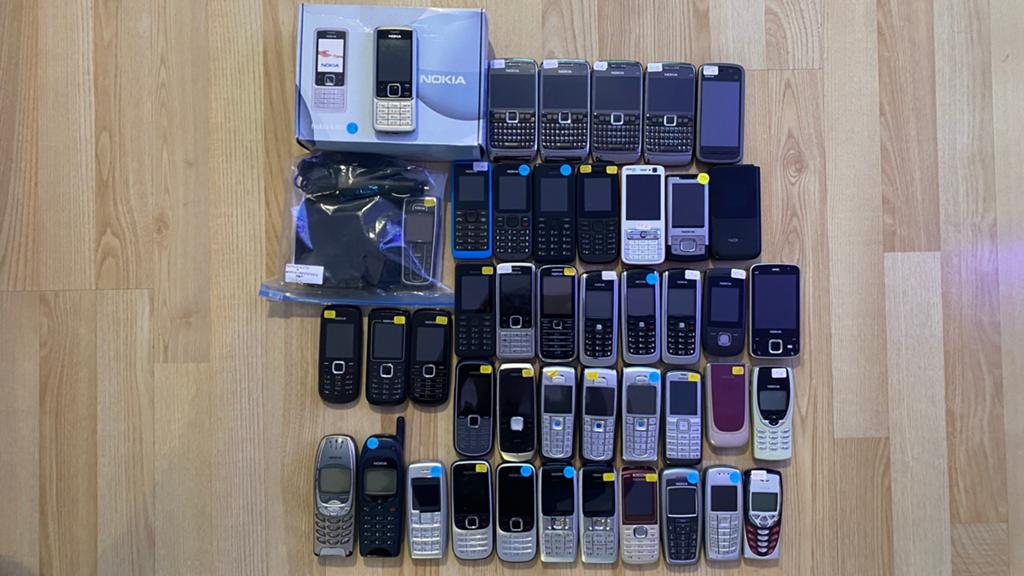 Partijen Nokia’s 44 stuks allemaal werkend, Telecommunicatie, Mobiele telefoons | Nokia, Ophalen, Gebruikt, Overige modellen, Overige kleuren