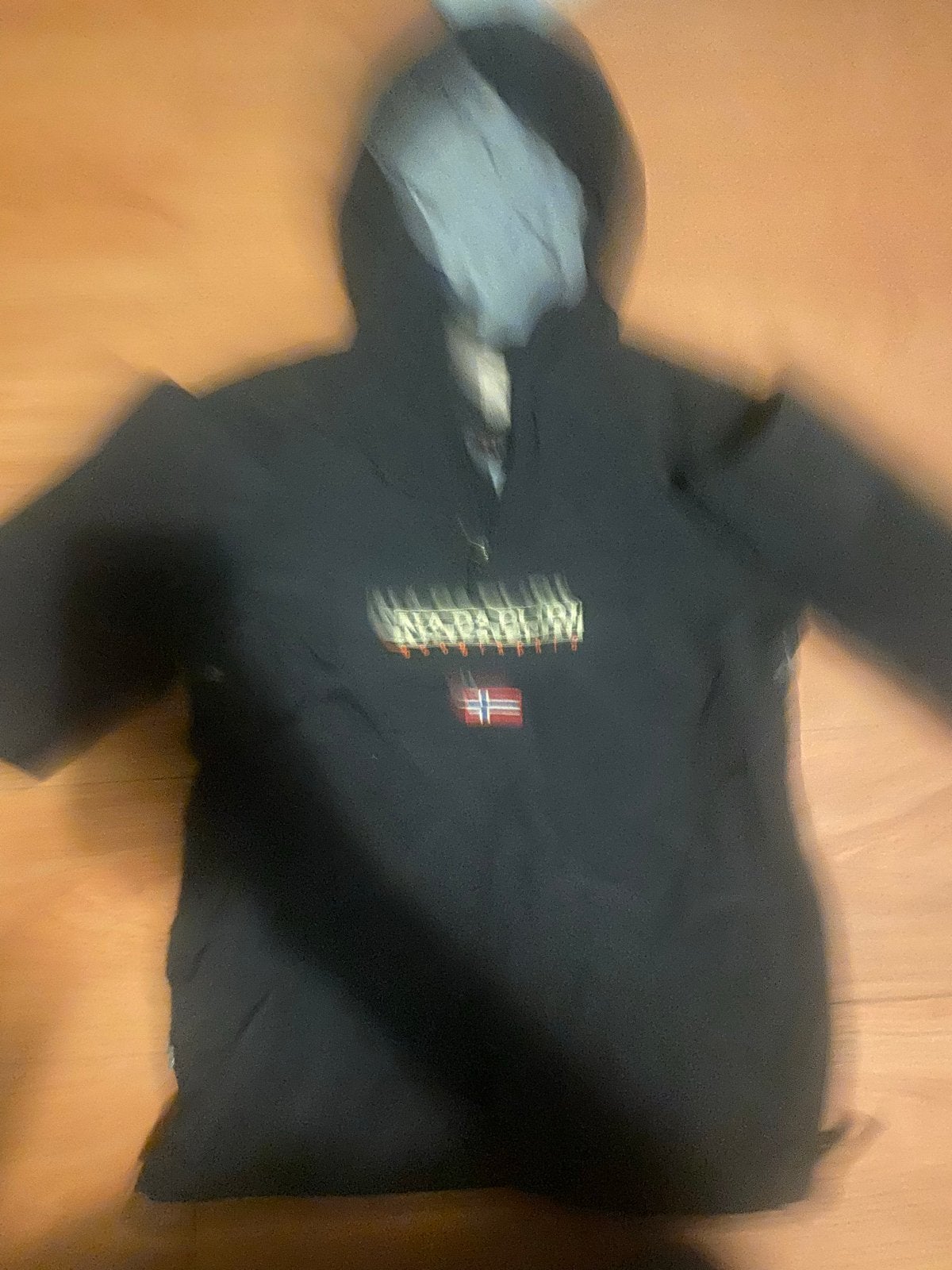 Napapijri Skidoo Winterjas Zwart Maat 14 (162), Ophalen of Verzenden, Gedragen, Overige maten, Zwart