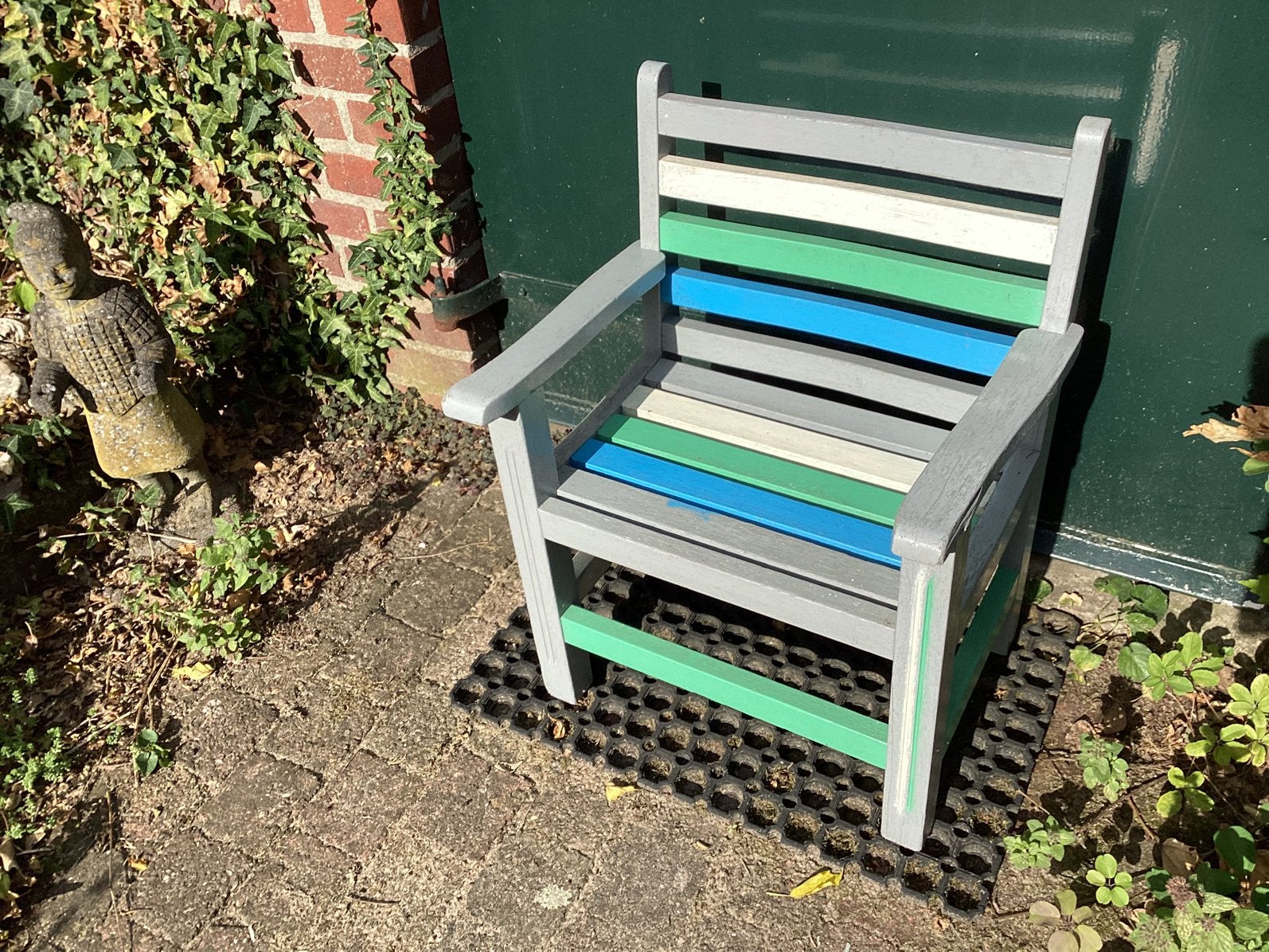 Kinderstoeltje, Tuin en Terras, Ophalen, Zo goed als nieuw, Hout