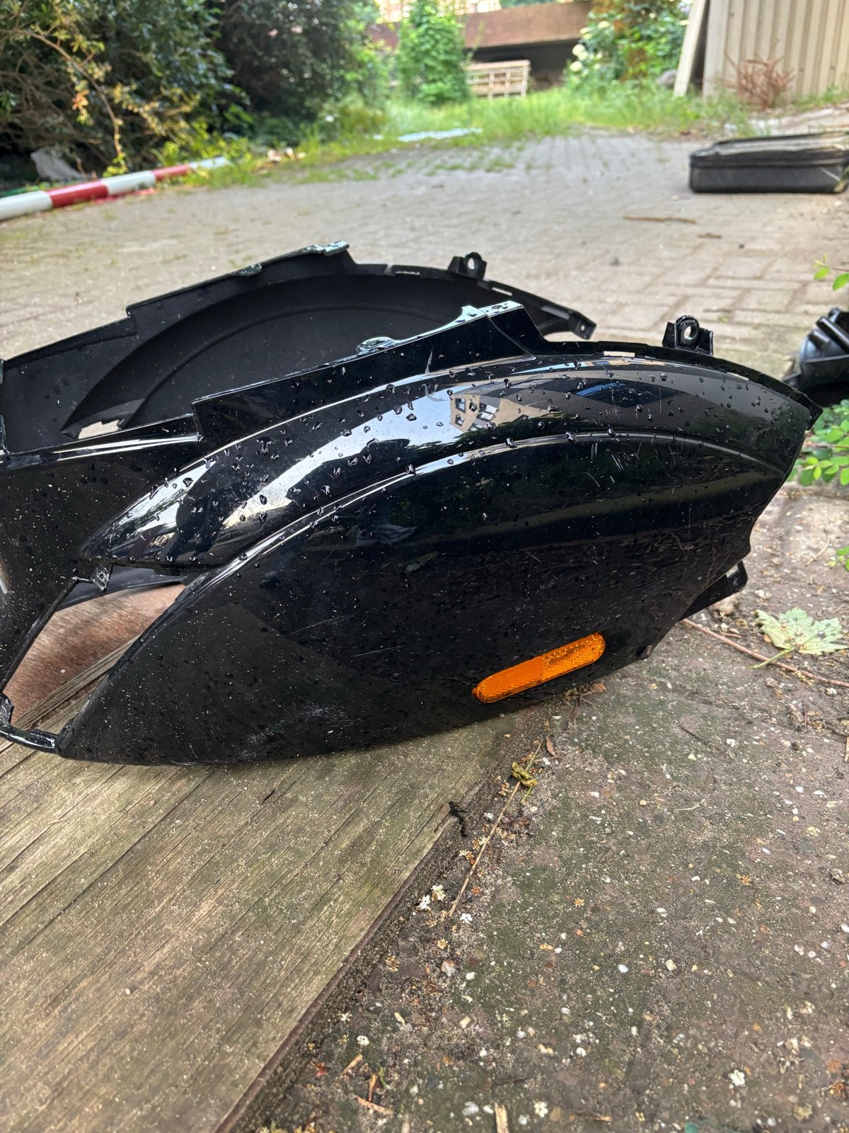 Piaggio Zip voorkap/achterkap Zwart, Fietsen en Brommers, Brommeronderdelen | Scooters, Ophalen of Verzenden, Gebruikt, Kap, Piaggio