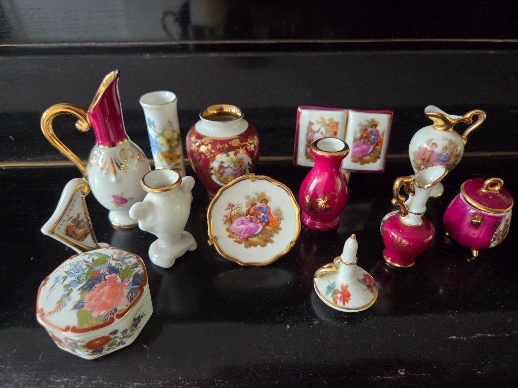 Limoges miniaturen, Antiek en Kunst, Ophalen