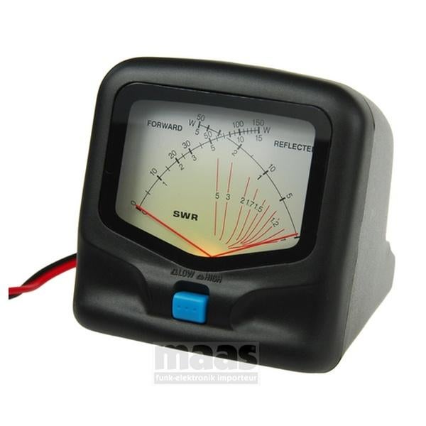 Maas RX 40 SWR Meter 140 t/m 525 MHz, Telecommunicatie, Zenders en Ontvangers, Gravenstraat 5 in Rijssen, B.S. Communicatie, Nieuw