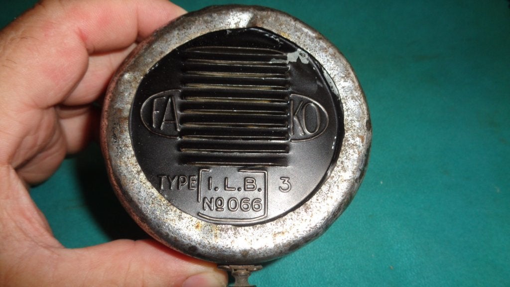 Rijwiel verduistering lamp oorlog wo2 fietslamp, Ophalen of Verzenden, Overige soorten, Nederland, Overige typen