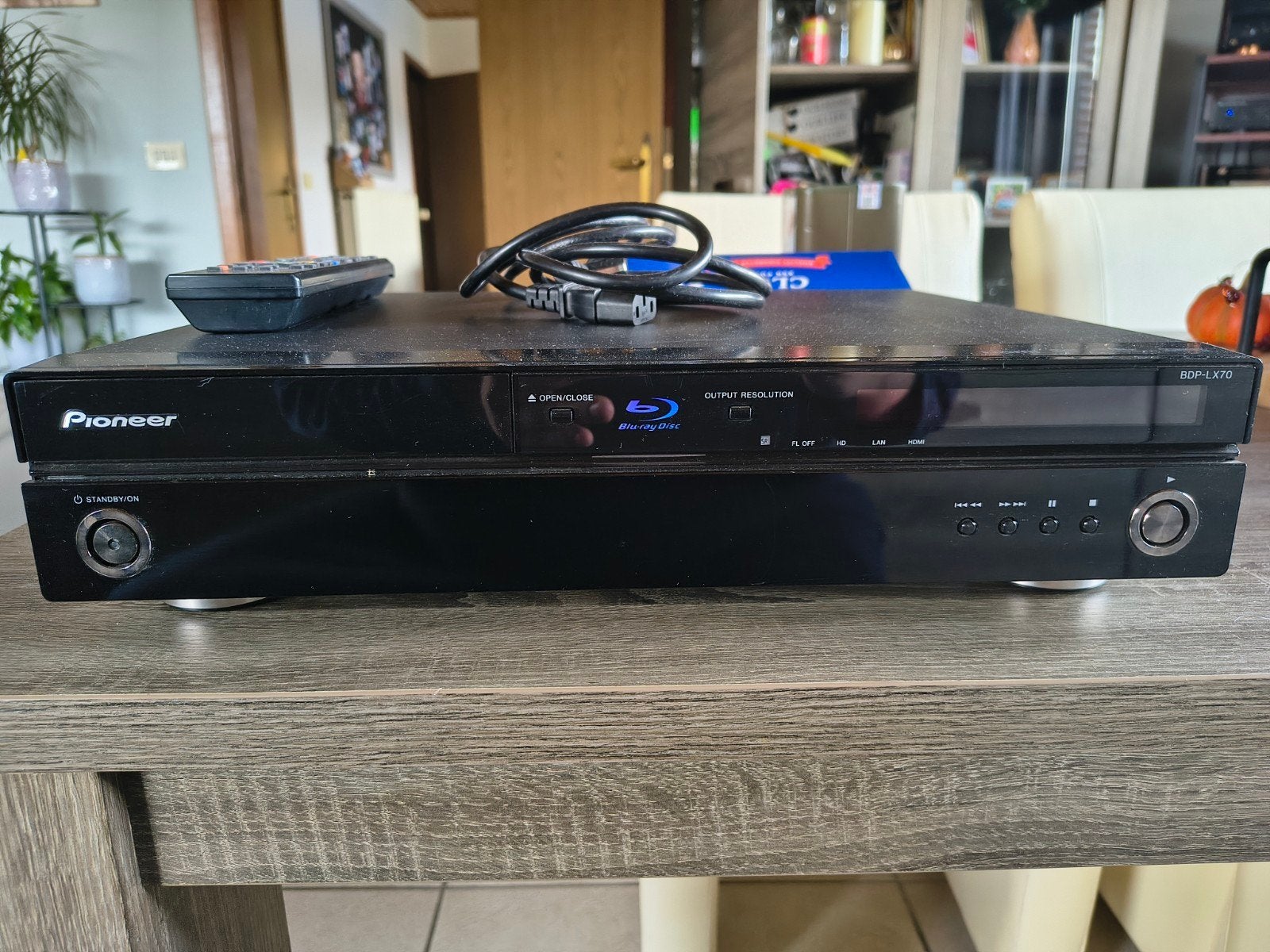 pioneer blu-ray bdp-lx70, Ophalen, Zo goed als nieuw, Overige merken