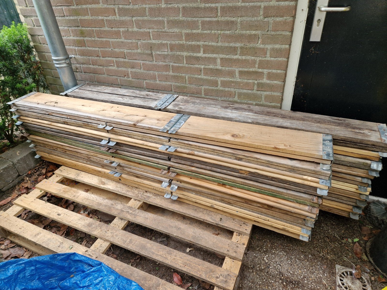 Palletranden / opzetranden 120x80x20cm los te koop, Ophalen, Overige houtsoorten, 50 mm of meer, Minder dan 200 cm