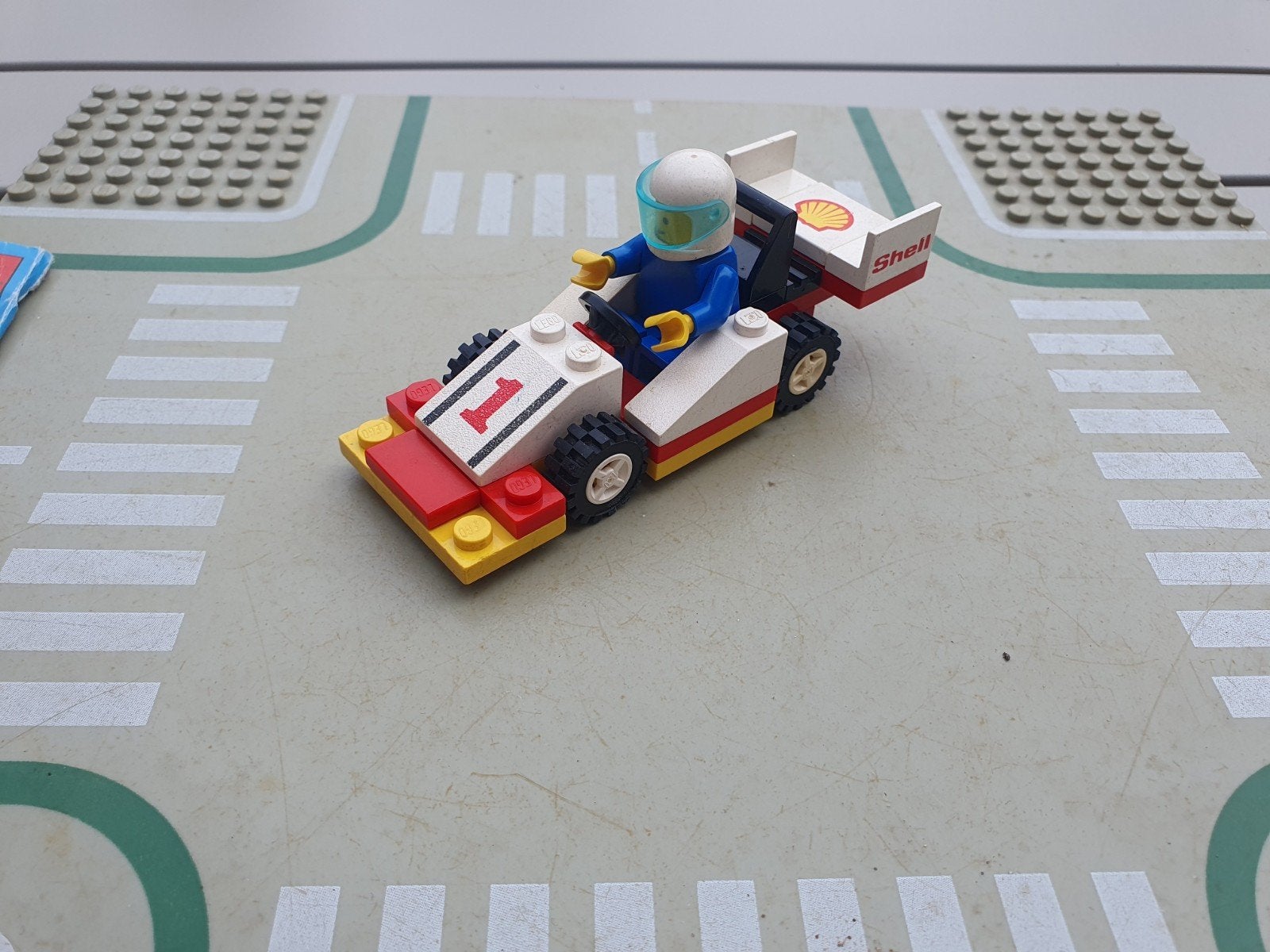 Lego Legoland 6503 Raceauto met coureur en instructies, Kinderen en Baby's, Speelgoed | Duplo en Lego, Compleet, Gebruikt, Lego