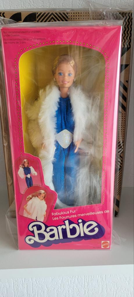 Barbie Fabulous fur 1983 nrfb zeldzaam vintage, Kinderen en Baby's, Ophalen of Verzenden, Zo goed als nieuw, Barbie