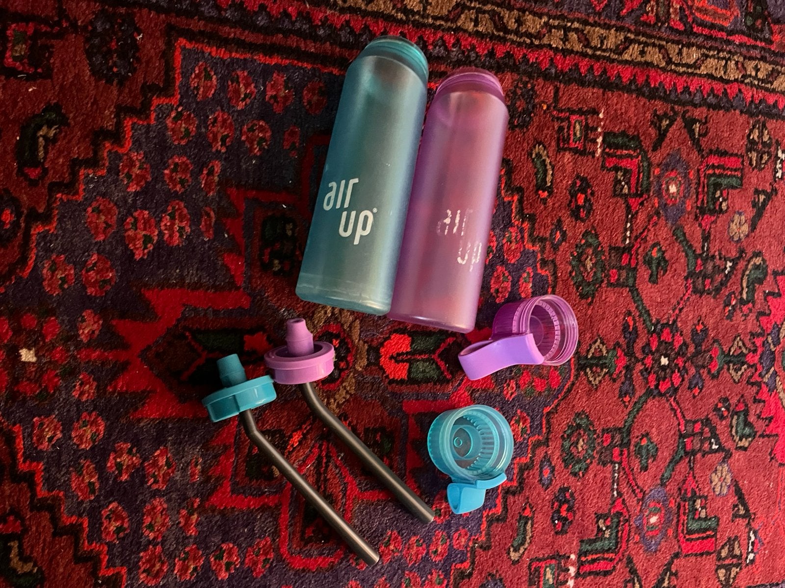 Air up flessen, Sport en Fitness, Bidons, Ophalen of Verzenden, Gebruikt